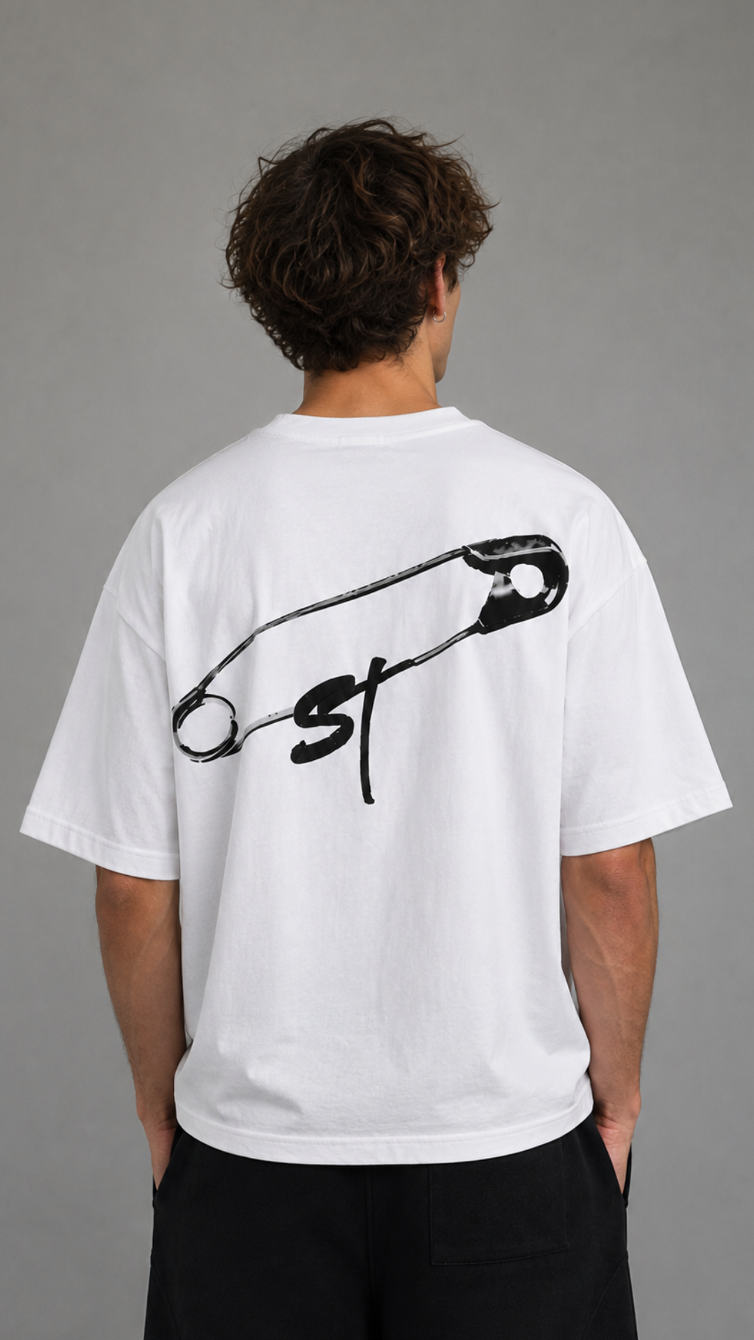 STSL® Heavy Oversize T-Shirt – Pin (220 GSM) - STSL