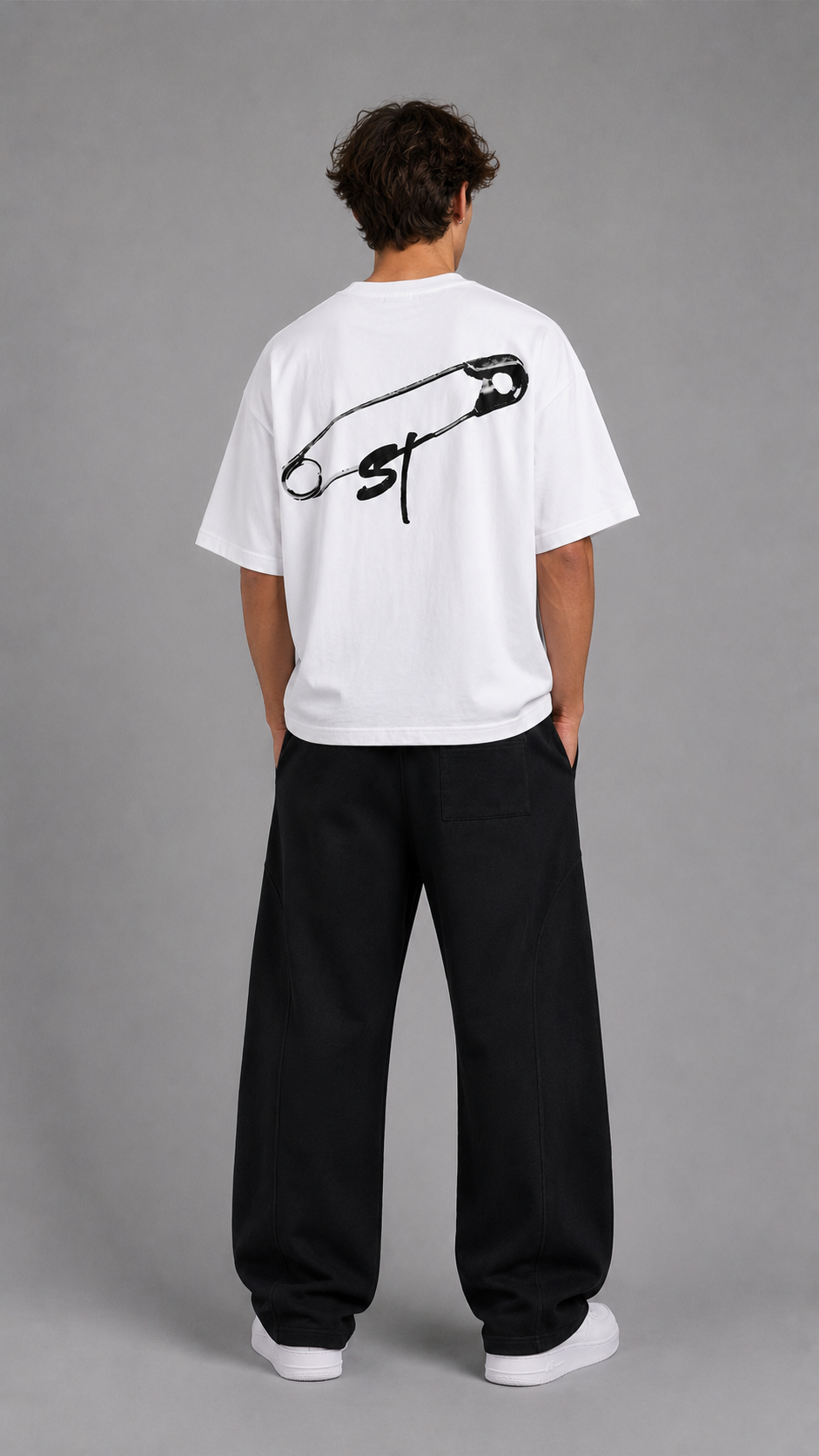 STSL® Heavy Oversize T-Shirt – Pin (220 GSM) - STSL