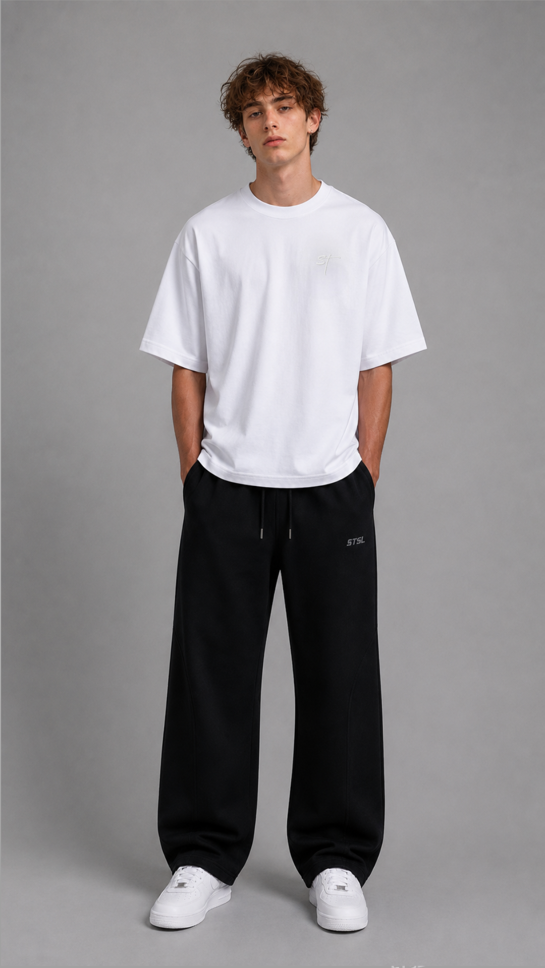 STSL® Heavy Oversize T-Shirt – Pin (220 GSM) - STSL