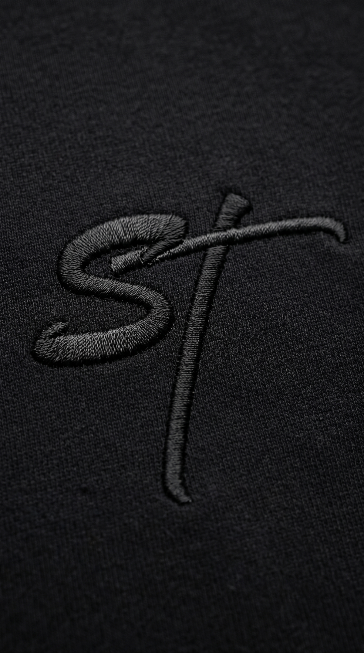 STSL® Heavy Oversize T-Shirt – Pure Black (220 GSM) - STSL