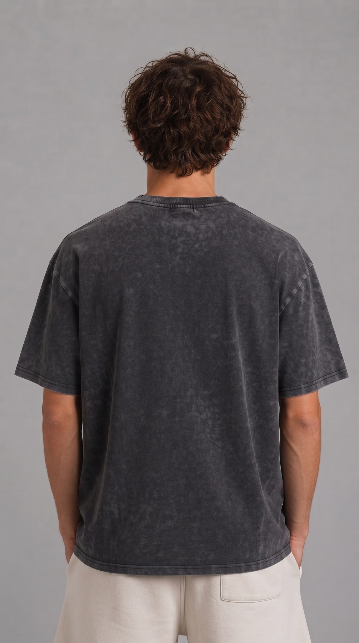 STSL® Heavy Oversize T-Shirt – Ash Basic (220 GSM) - STSL