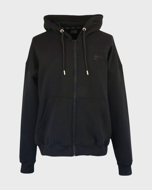 STSL Zip Hoodie – Eternal Black