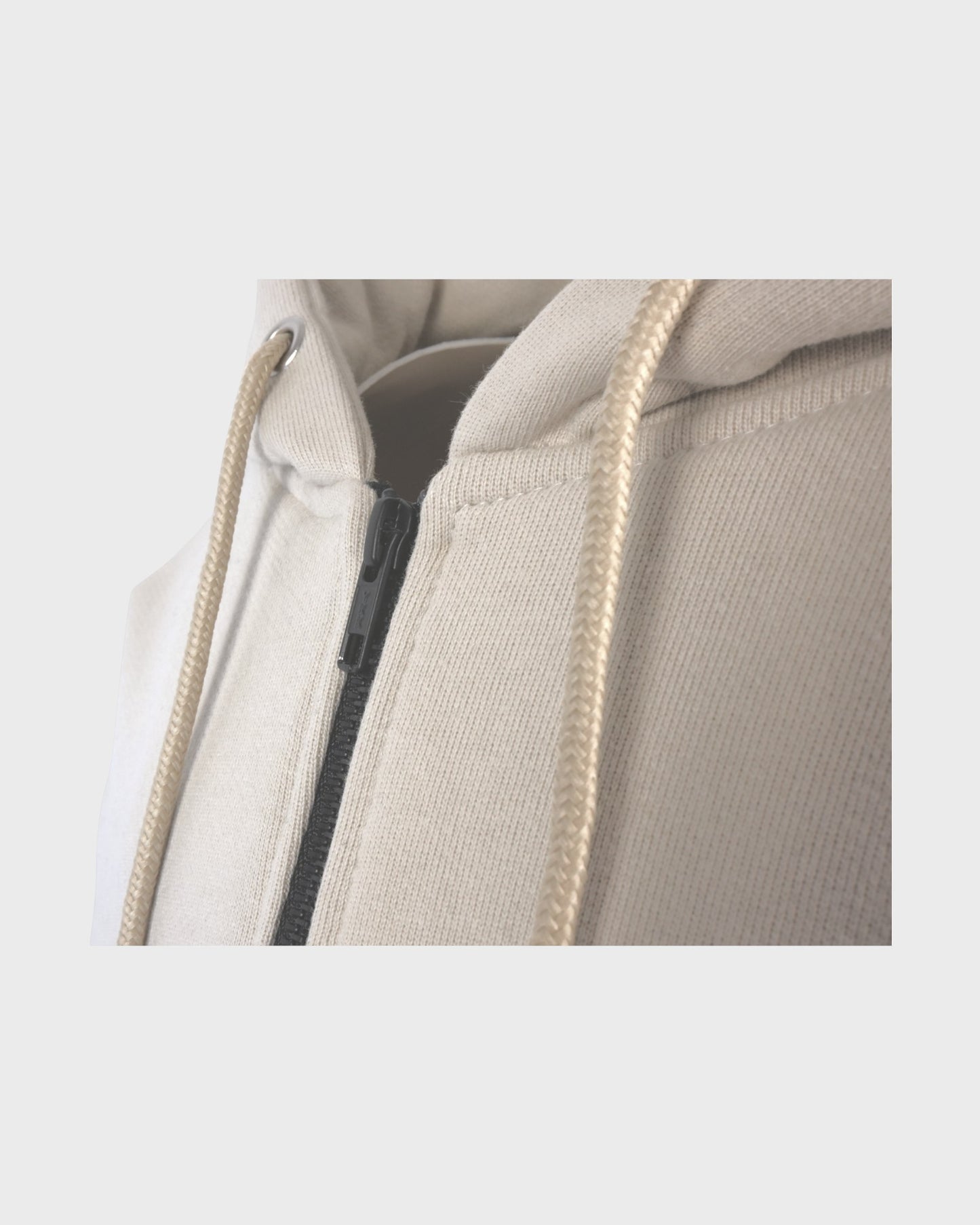 STSL Zip Hoodie – Sand Beige