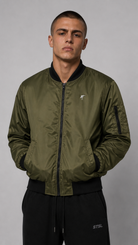 STSL® Bomber Jacket – Olive - STSL