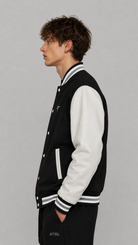 STSL® Varsity Jacket – Darkblue/White - STSL