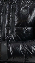STSL® Puffer Jacket – Black Gloss - STSL