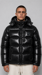 STSL® Puffer Jacket – Black Gloss - STSL