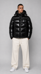 STSL® Puffer Jacket – Black Gloss - STSL