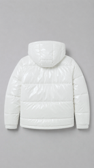 STSL® Puffer Jacket – White Gloss - STSL