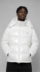STSL® Puffer Jacket – White Gloss - STSL