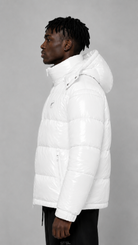 STSL® Puffer Jacket – White Gloss - STSL