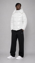 STSL® Puffer Jacket – White Gloss - STSL