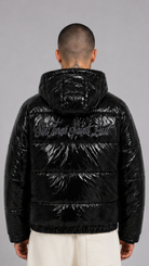 STSL® Sin Turns Gloss Puffer Jacket – Black Edition - STSL
