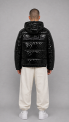 STSL® Sin Turns Gloss Puffer Jacket – Black Edition - STSL