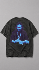 STSL® Heavy Oversize T-Shirt – G-Shirt Washed Black (220 GSM) - STSL