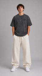 STSL® Heavy Oversize T-Shirt – Ash Basic (220 GSM) - STSL