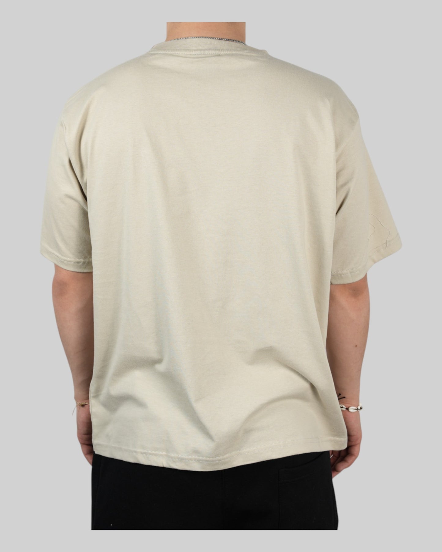 T-Shirt "Dust Plain" – Sand 220 GSM