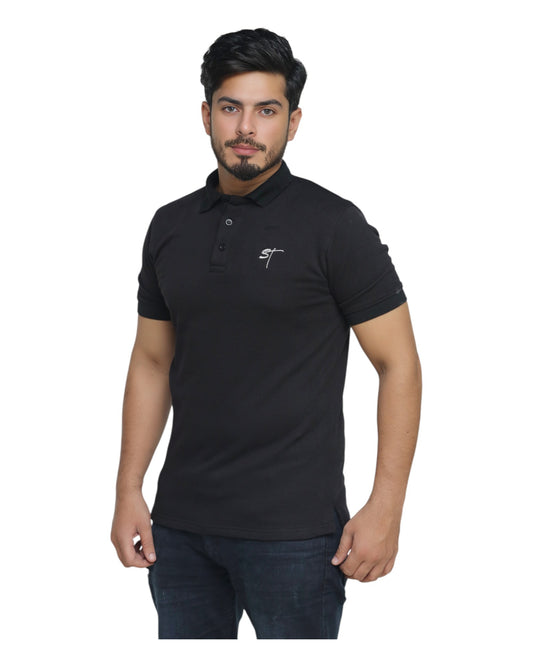 STSL® Polo Shirt – Black