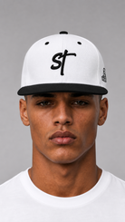 STSL® Born Unbound Snapback – White / Black - STSL
