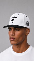 STSL® Born Unbound Snapback – White / Black - STSL
