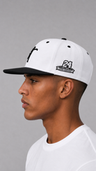 STSL® Born Unbound Snapback – White / Black - STSL