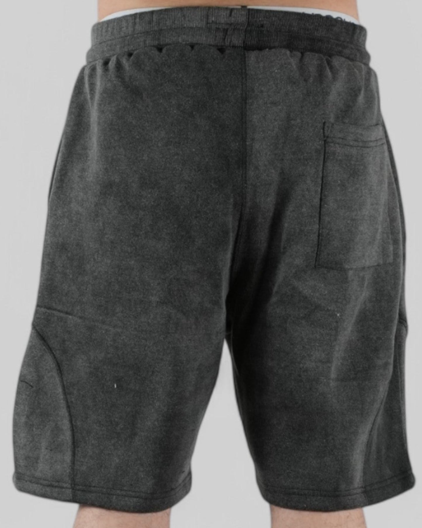 Kraťasy STSL Heavy Washed – tmavě šedé