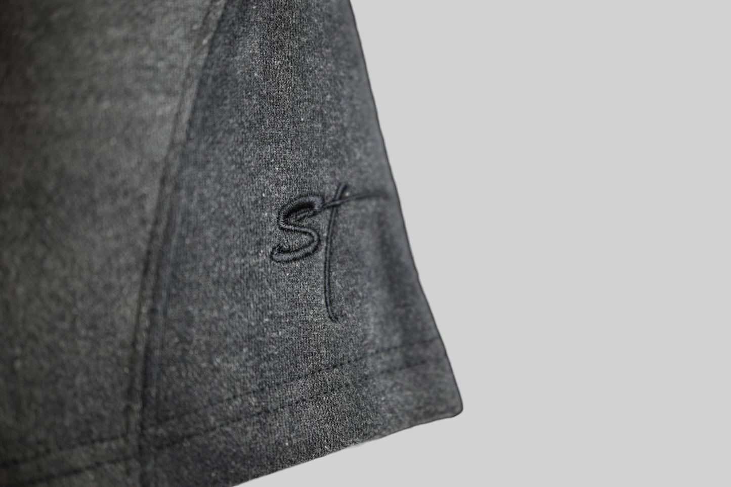 Kraťasy STSL Heavy Washed – tmavě šedé