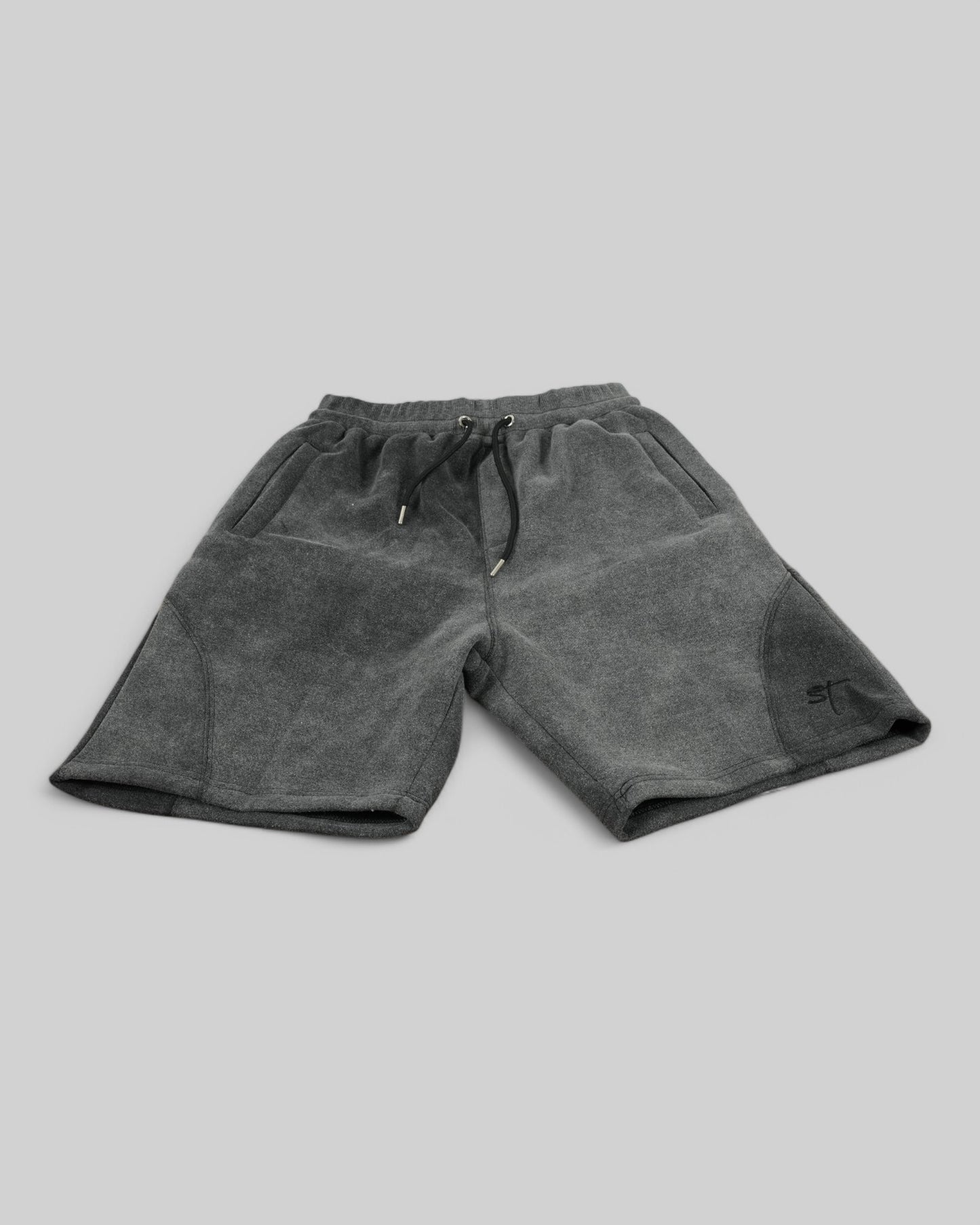 Kraťasy STSL Heavy Washed – tmavě šedé